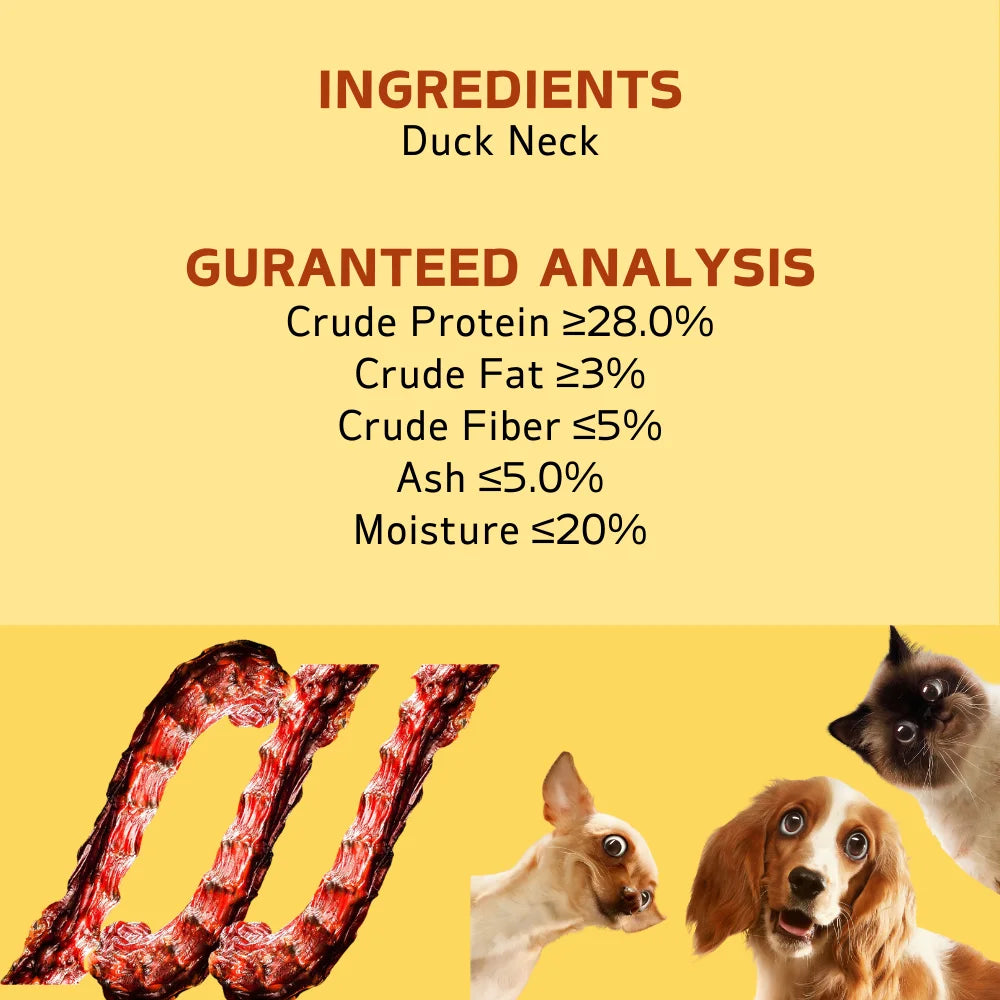 Duck Necks Dog Treats