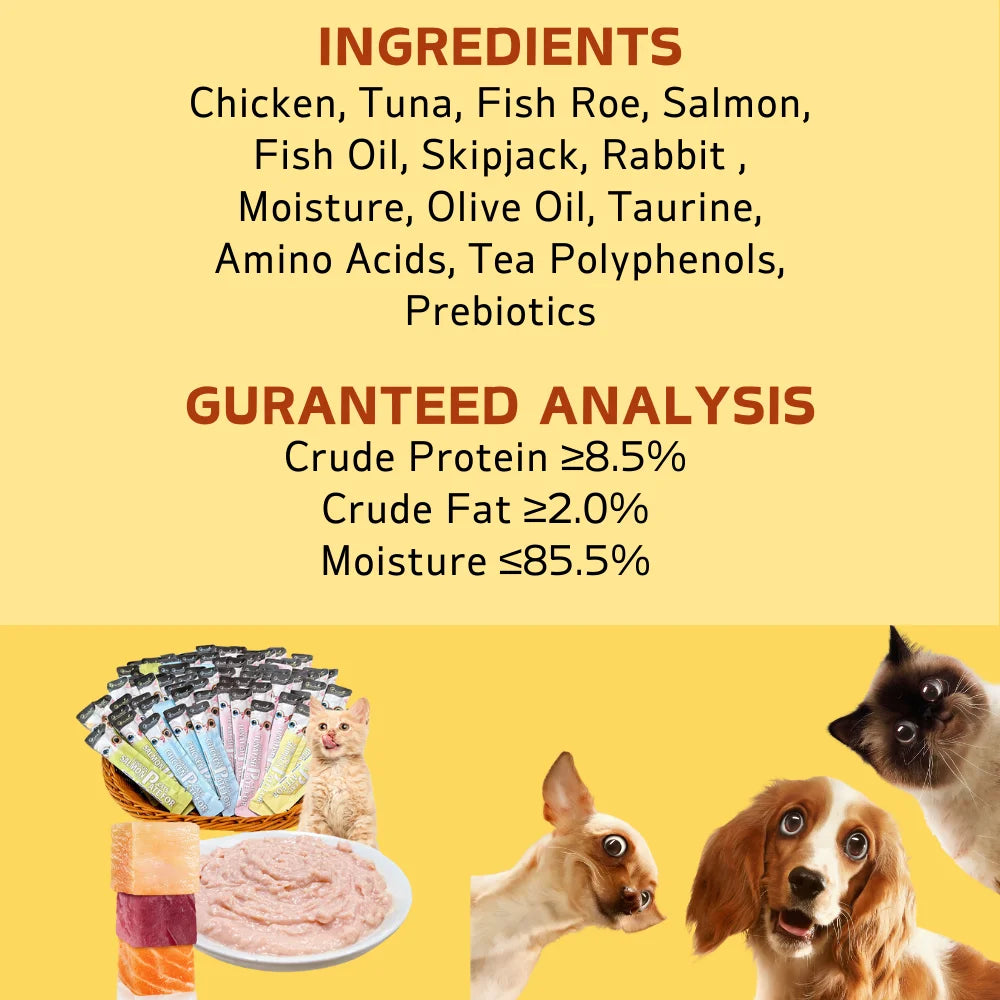 Cat Stick Treats – 4 Flavors