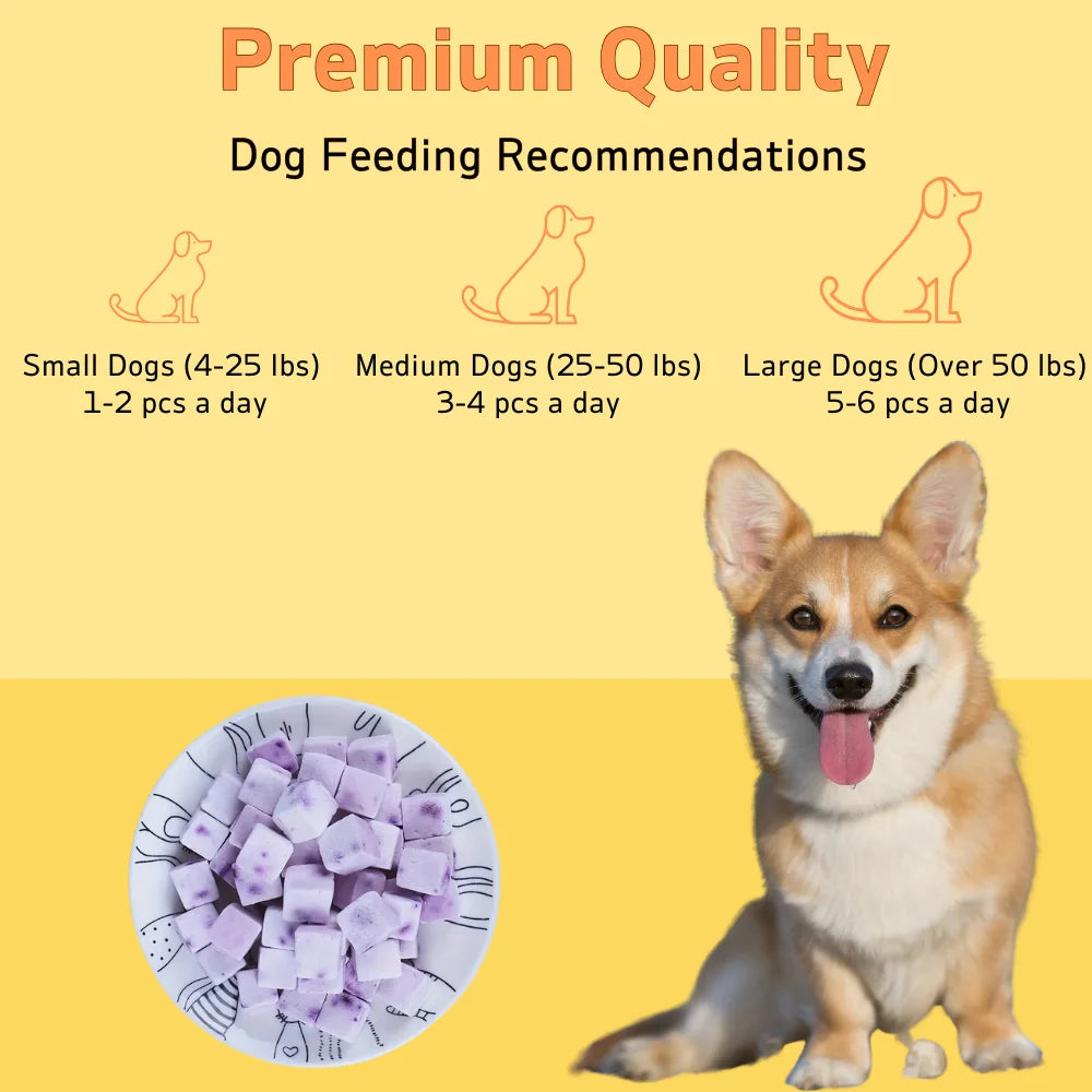 Fruit Yogurt Cubes – Dog & Cat Treats