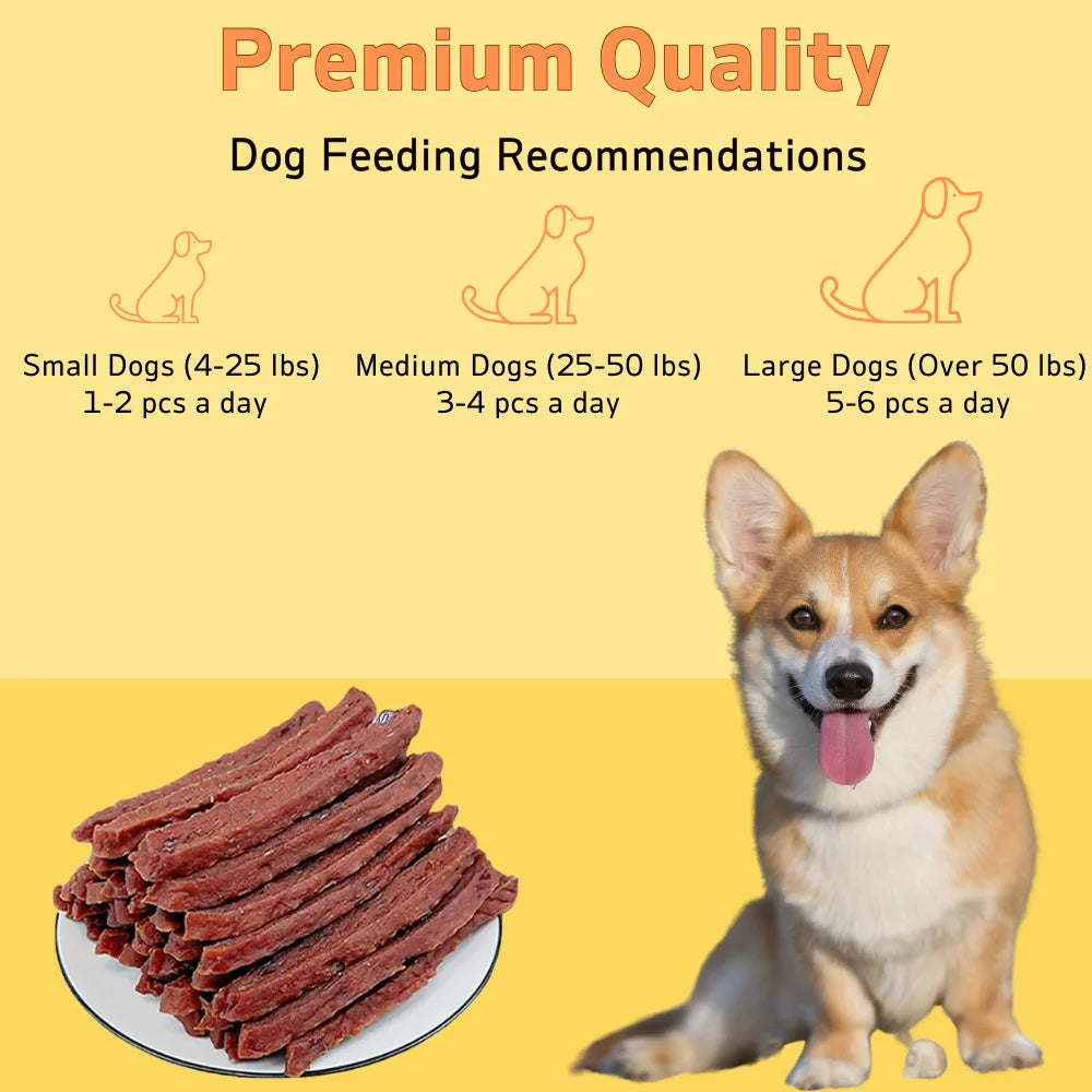 Soft Chew Dog Treats – Milk Chicken/Duck Sticks (2-Pack)
