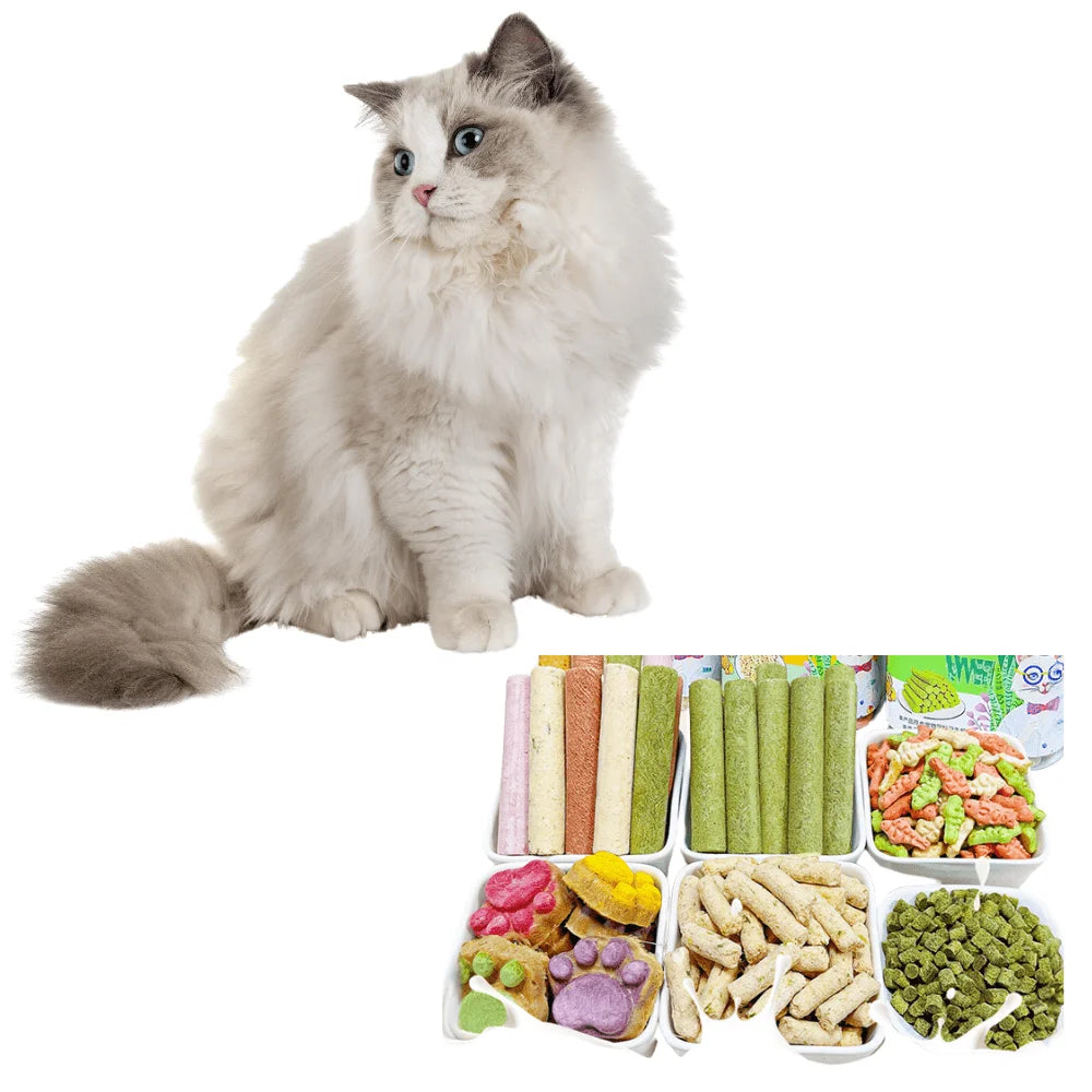 Chicken Cat Grass Milk Stick Treats