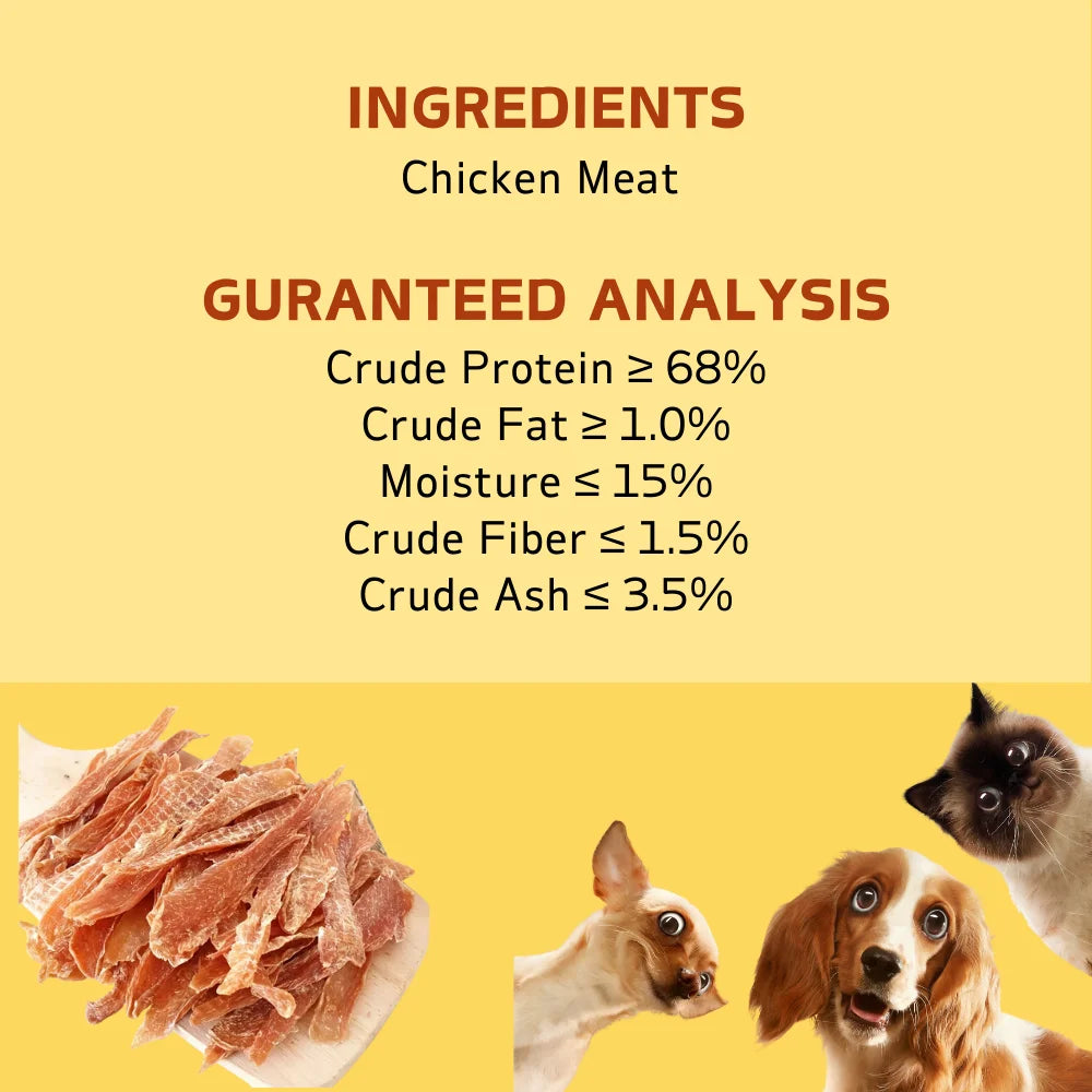 Chicken & Duck Jerky Dog Treats