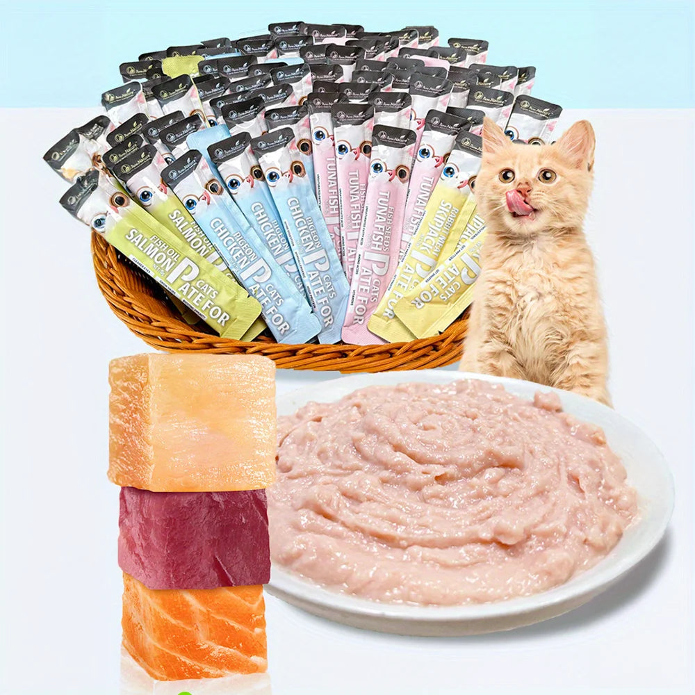 Cat Stick Treats – 4 Flavors