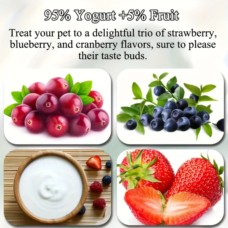 Fruit Yogurt Cubes – Dog & Cat Treats
