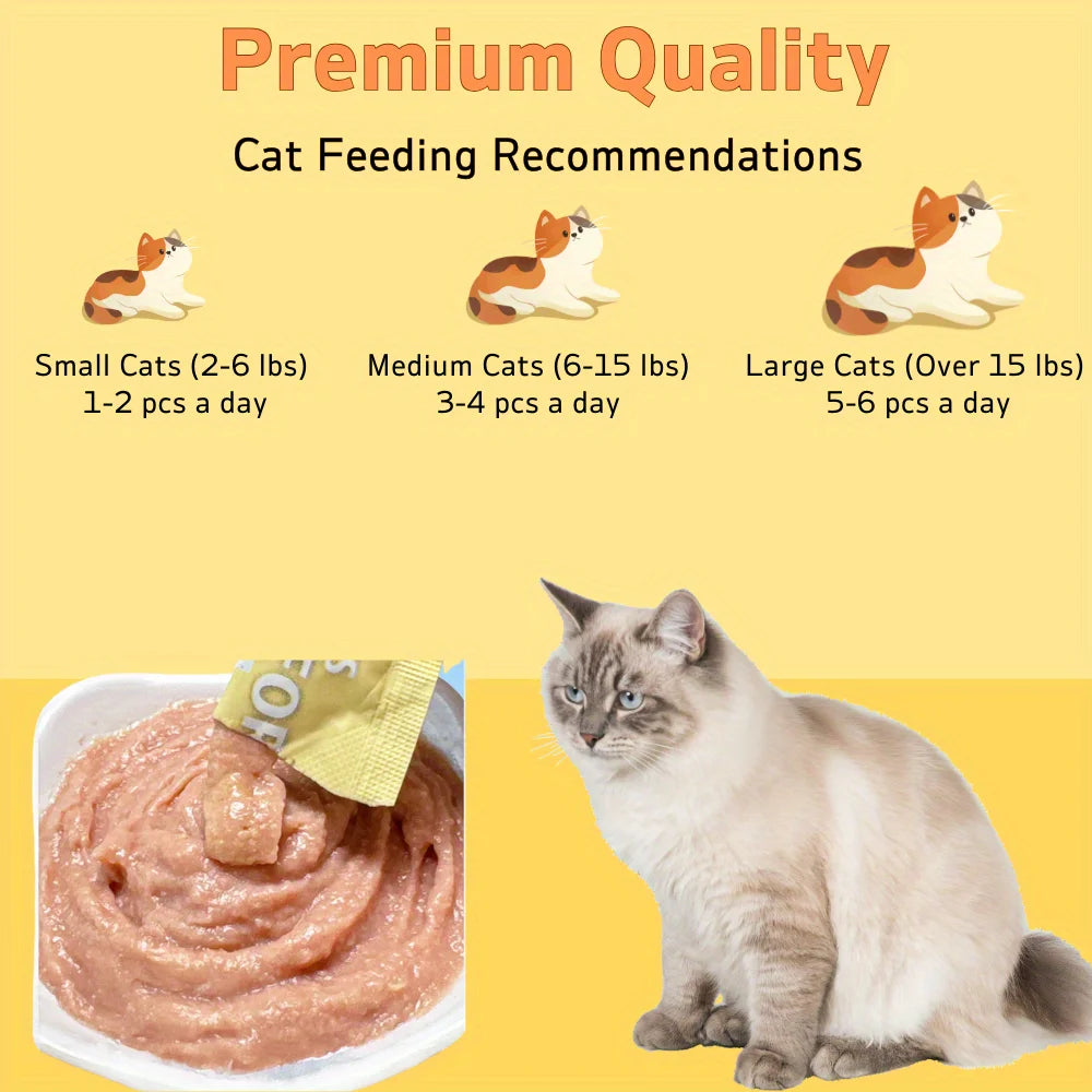 Cat Stick Treats – 4 Flavors