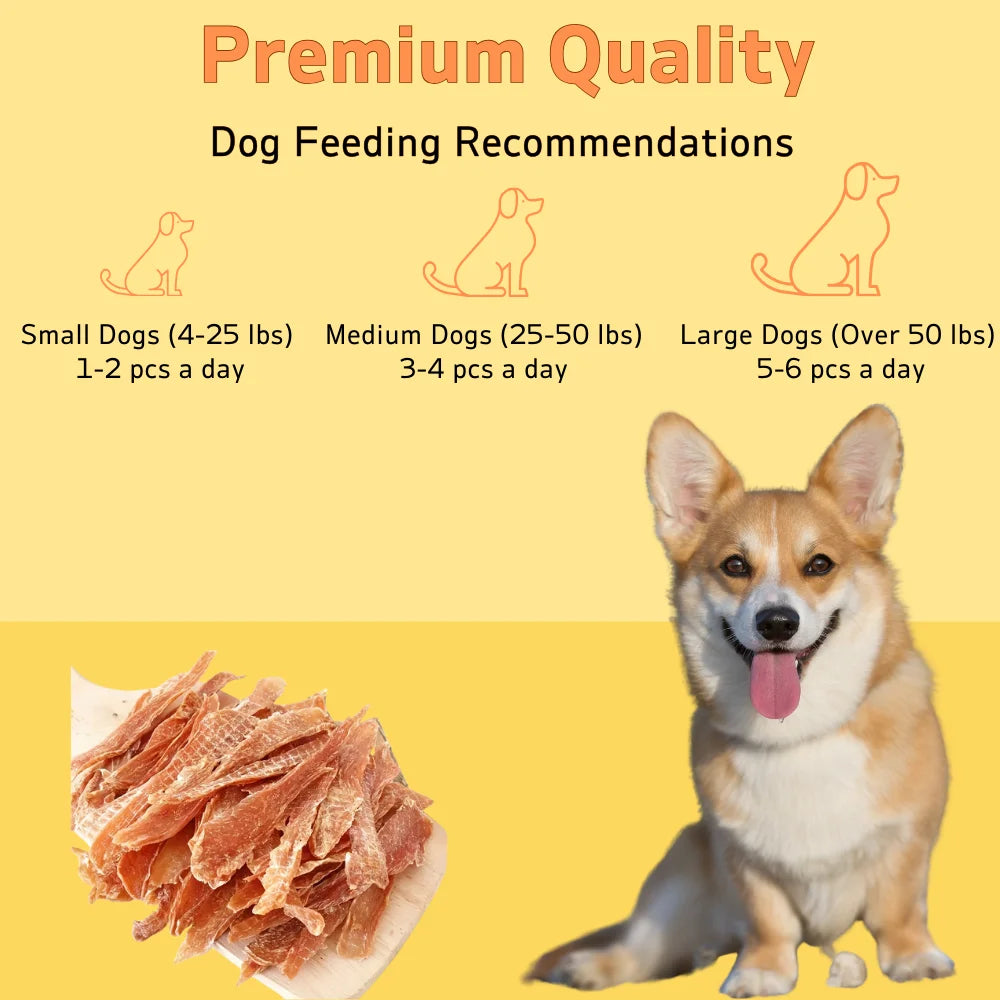 Chicken & Duck Jerky Dog Treats