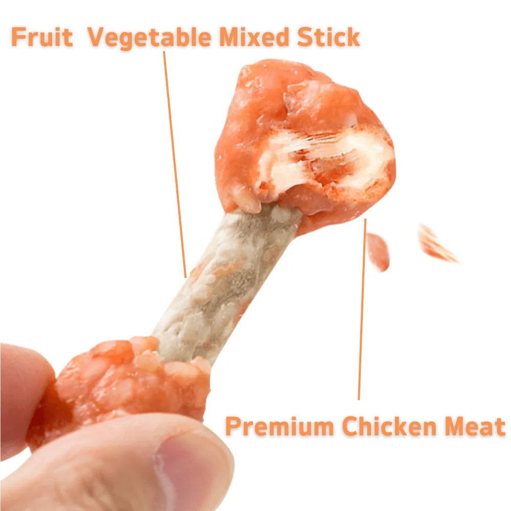 Chicken Dumbbell with Rice Dog Treats