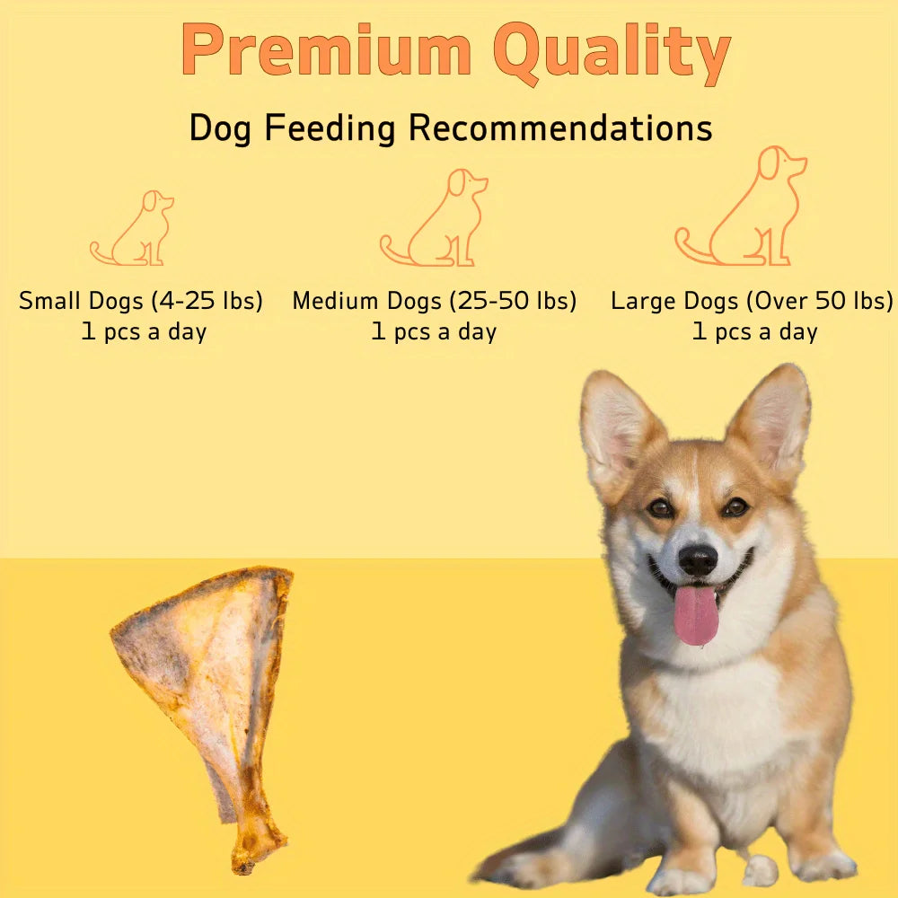 Lamb Fan Bone Dog Chews