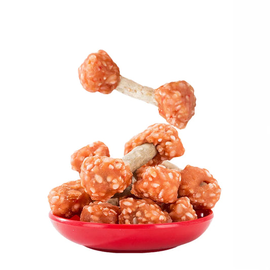 Chicken Dumbbell with Rice Dog Treats