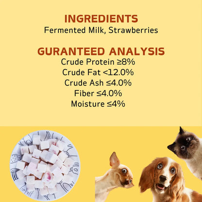 Fruit Yogurt Cubes – Dog & Cat Treats
